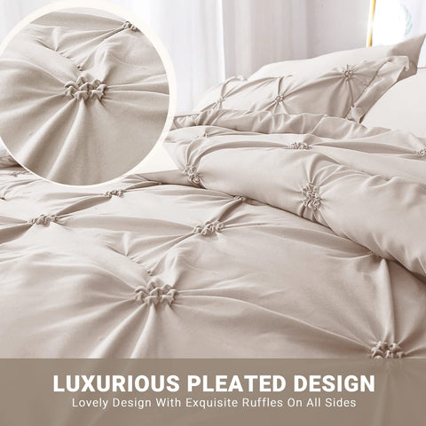 jollyvogue comforter loft cross-section showing plush down-alternative fill