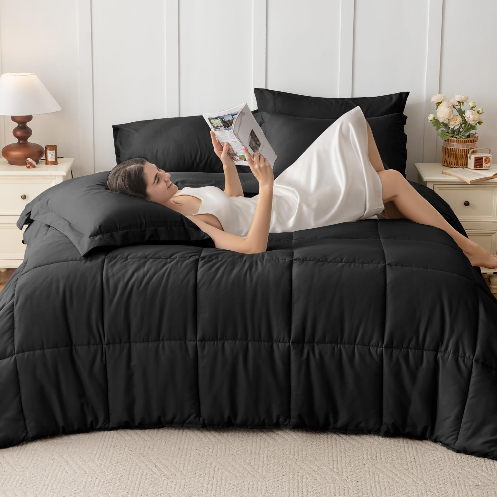 JOLLYVOGUE envelope pillowcase detail showing easy changeability and pillow stability