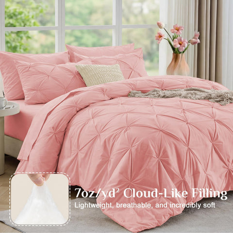 JOLLYVOGUE fitted sheet detail showing deep pocket fit and snug benefit