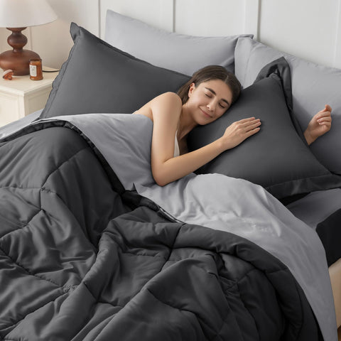 JOLLYVOGUE queen size comparison showing dimensions and bed coverage