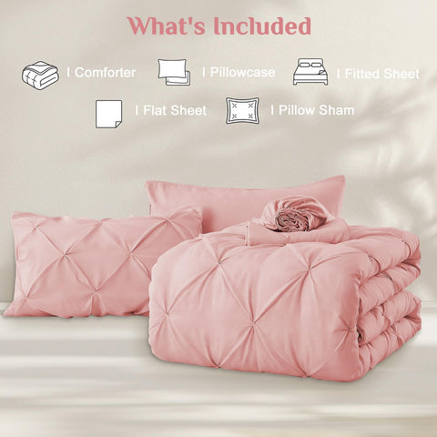 JOLLYVOGUE Twin XL on bed frame to show scale and coverage for accurate sizing benefit
