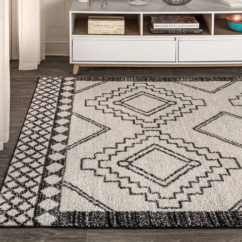 JONATHAN Y pattern detail displaying Moroccan geometric design for modern style
