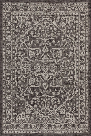 JONATHAN Y detailed medallion motif close-up showing vintage-inspired look