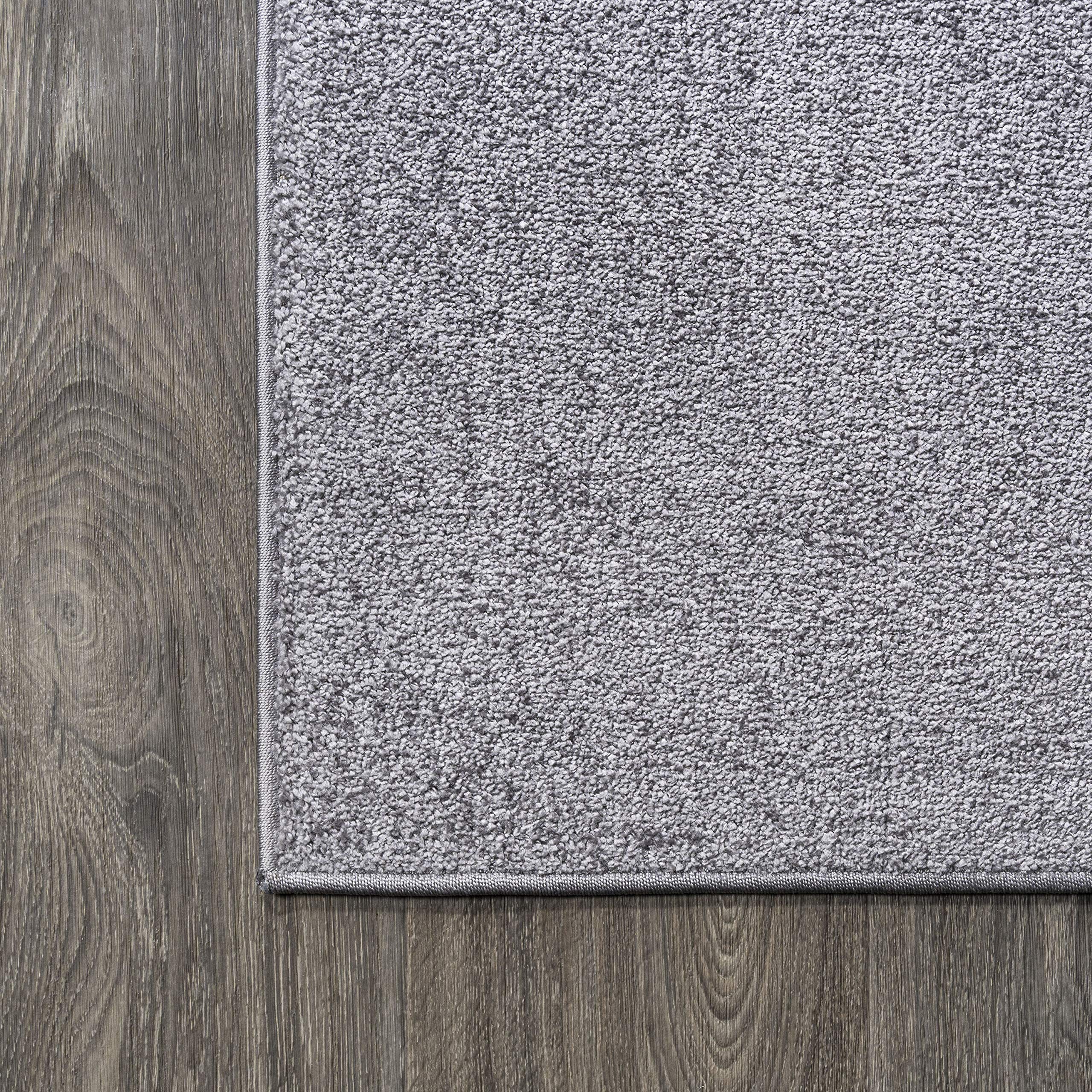 JONATHAN Y rug with a dog on it demonstrating pet-friendly, stain-resistant fibers