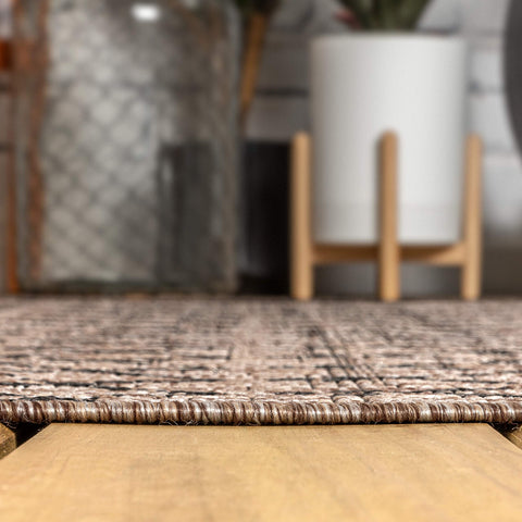 JONATHAN Y rug with pet on surface illustrating pet-friendly durability