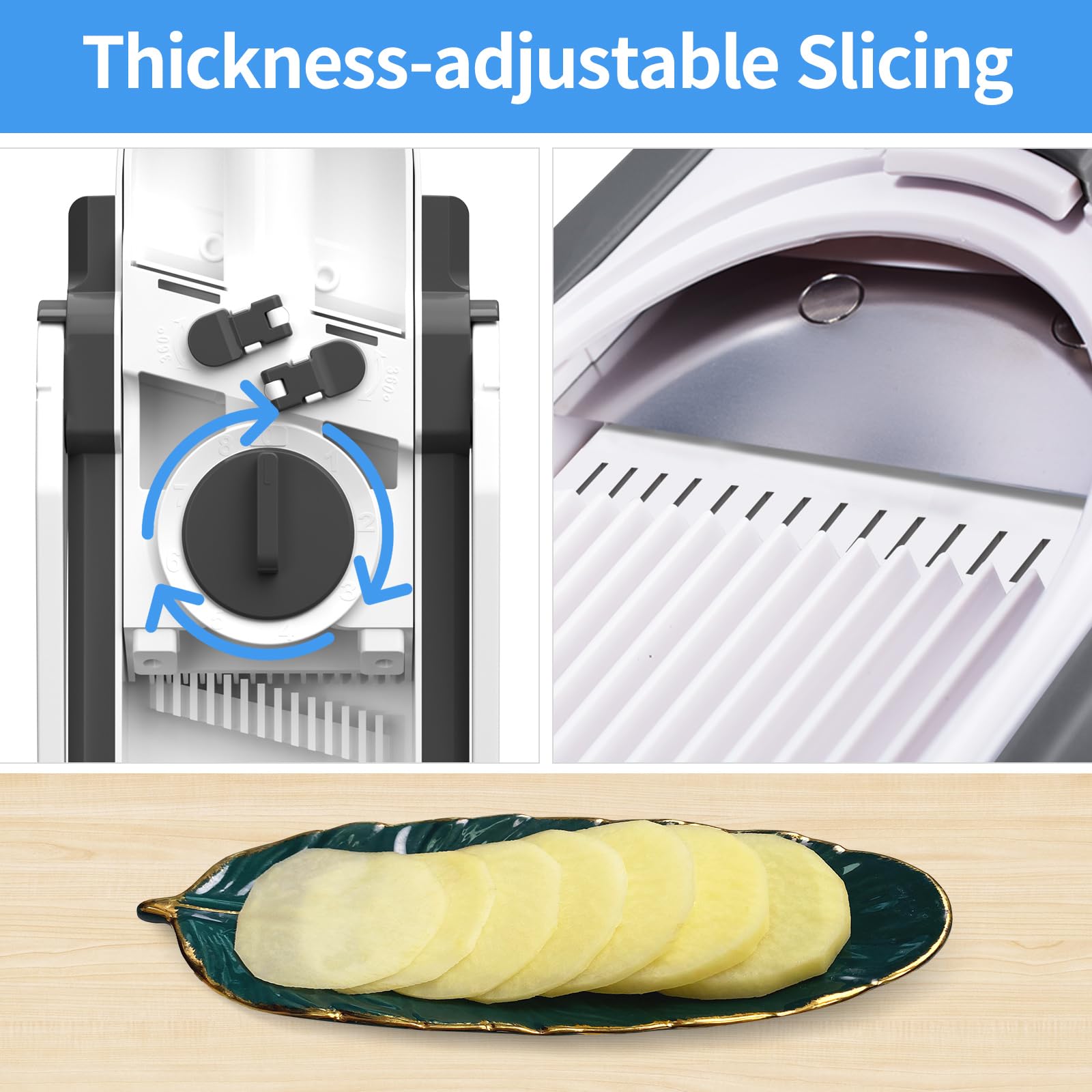 Jonscook cleaning brush and detached parts for easy dishwasher-safe cleanup