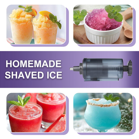 Jooke shaved ice being served at a backyard party showing easy entertaining advantage