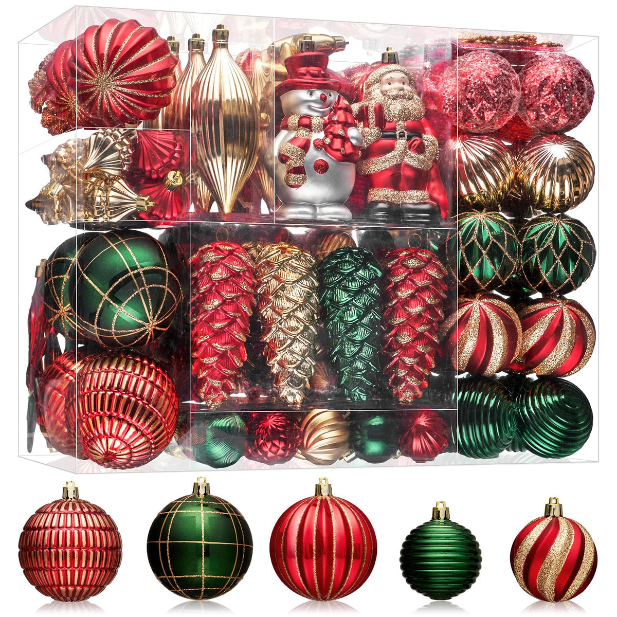JORNOY front packaging showing full 179-piece set for easy decorating