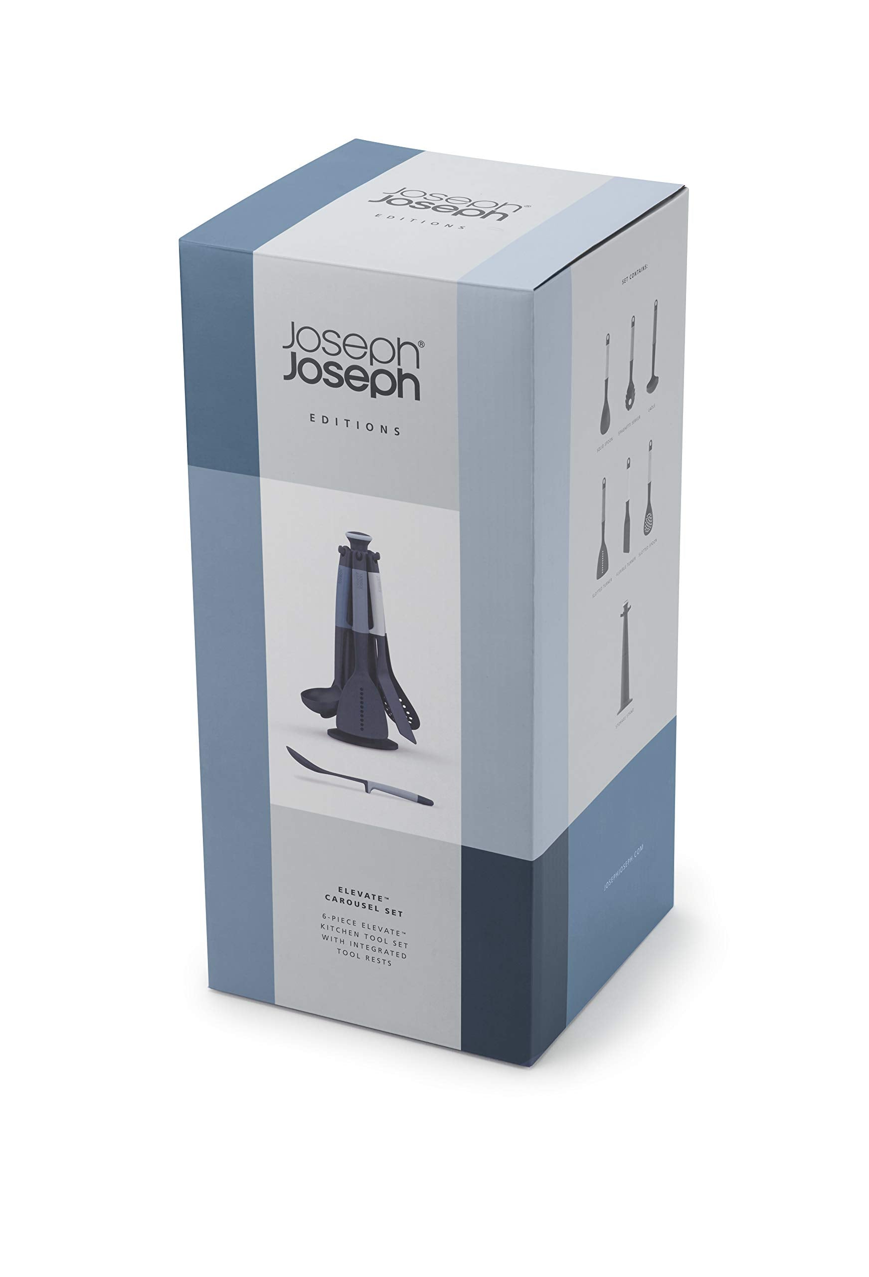 Joseph Joseph rotating carousel in motion, quick tool access and selection