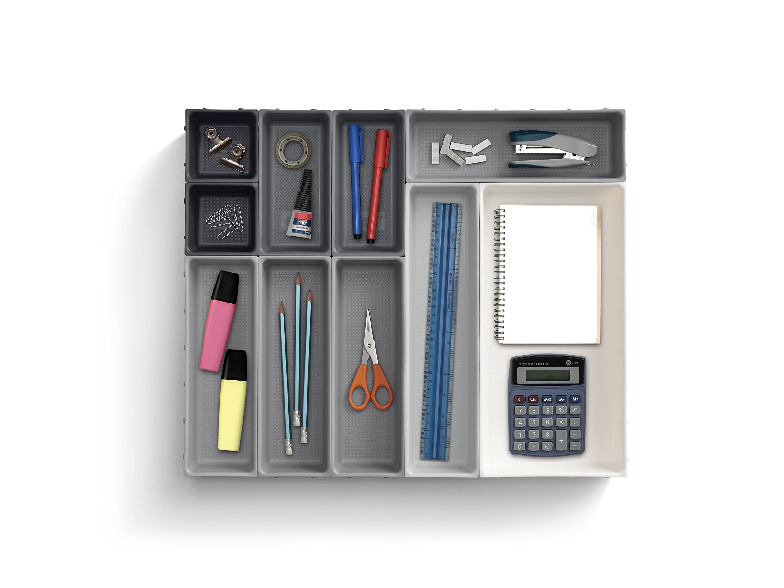 Joseph Joseph Blox installed in a kitchen drawer showing tidy utensil benefit