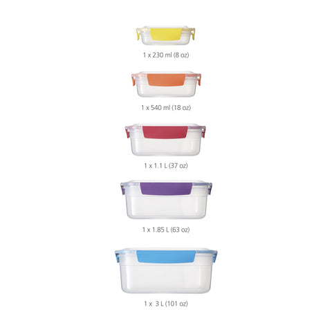 Joseph Joseph nested containers inside each other to save cupboard space