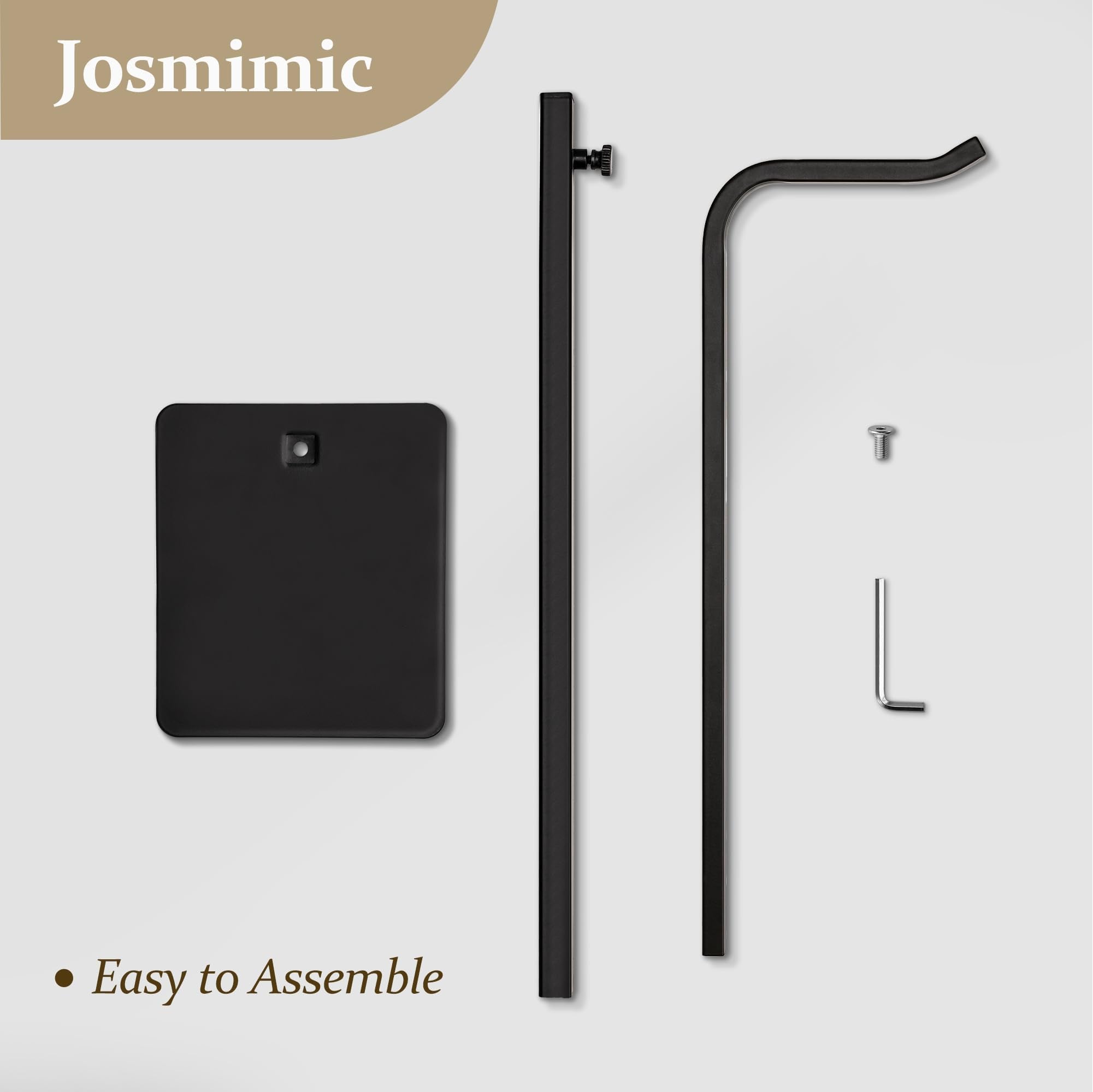 Josmimic stand displaying headphones and scarf to organize accessories neatly benefit