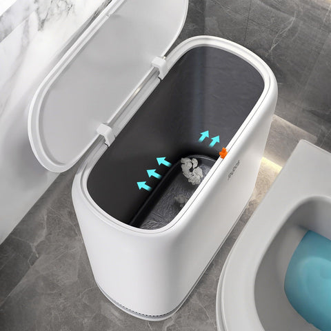 JOYBOS front view with lid closed showing compact design and discreet storage