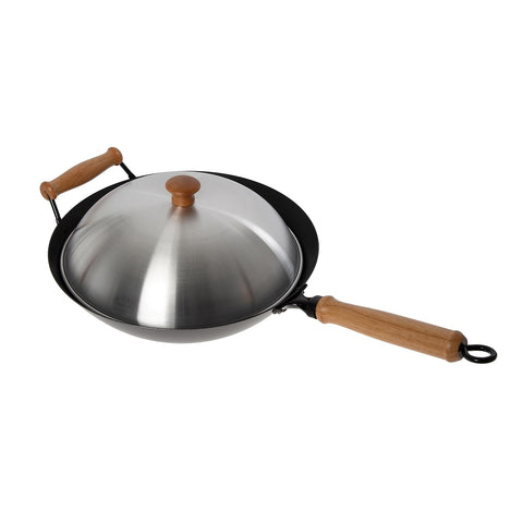 JOYCE CHEN close-up of Excalibur nonstick coating highlighting easy cleanup
