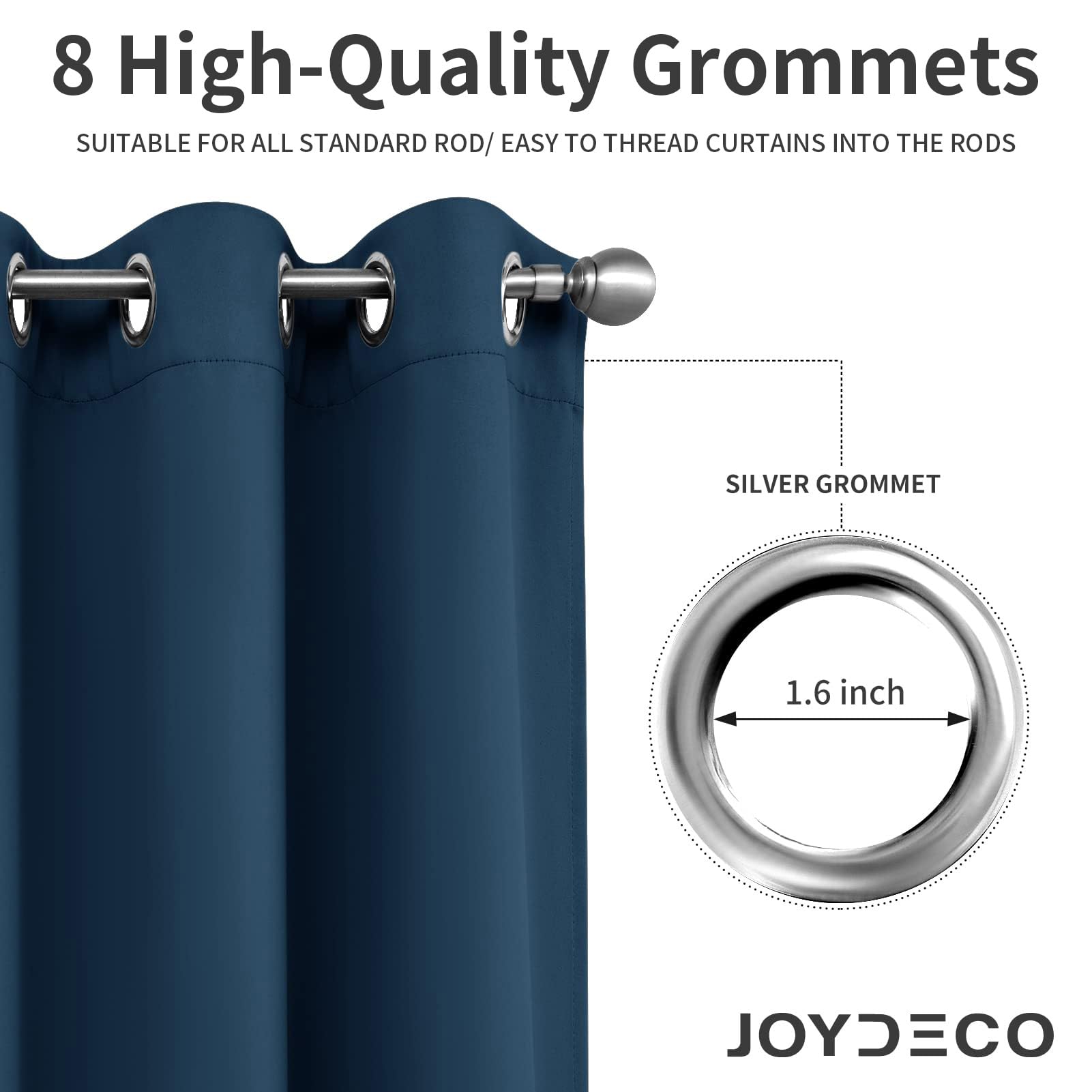 Joydeco fabric close-up showing microfiber texture for insulation and soft touch