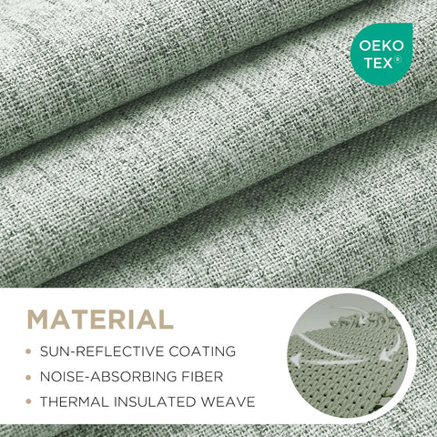 joydeco close-up of linen texture highlighting soft drape and durable fabric