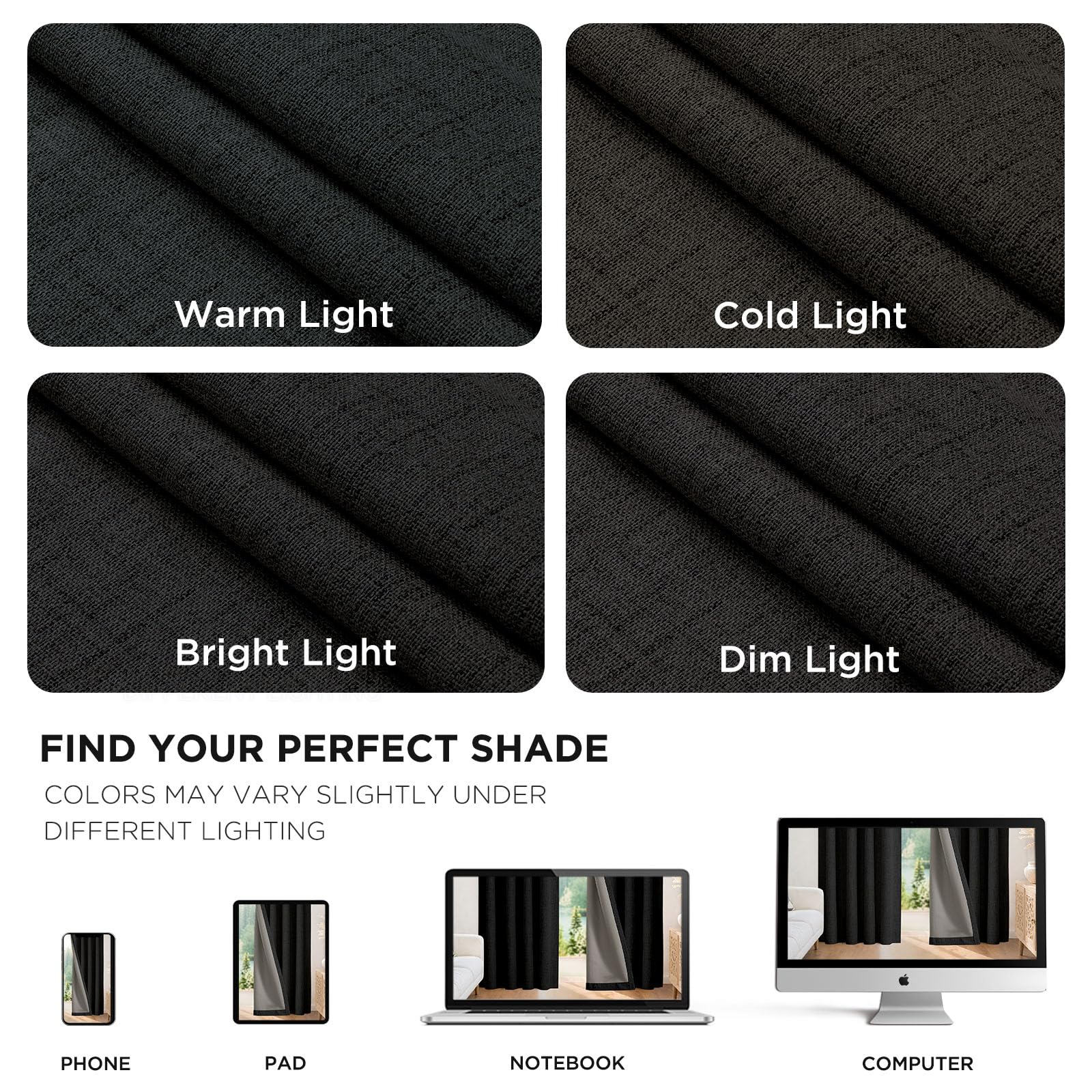 Joydeco folded panels packaged to show ready-to-hang convenience benefit