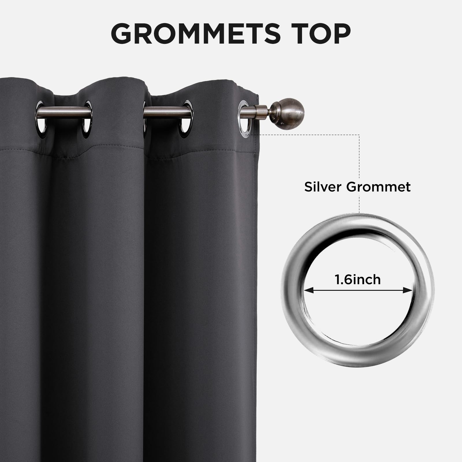 Joydeco length comparison showing 95 inch drop, helps confirm proper fit