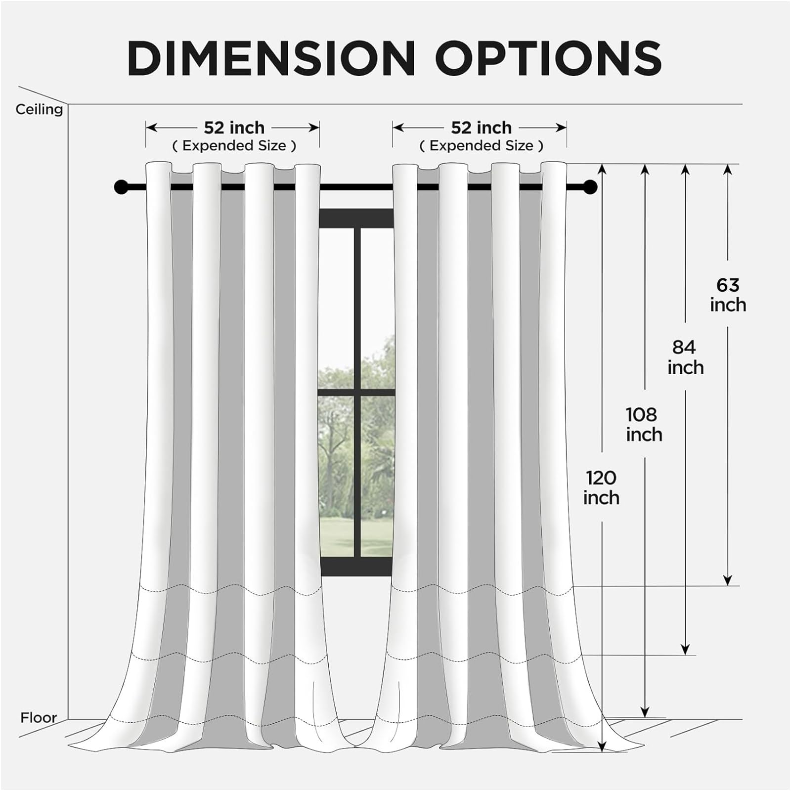 Joydeco curtains in a cozy reading nook, reduces glare and creates warm ambience
