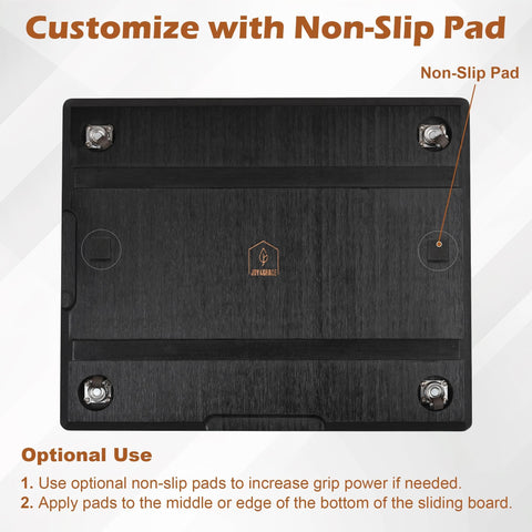 Joy&Grace bamboo surface texture close-up highlighting easy-clean finish
