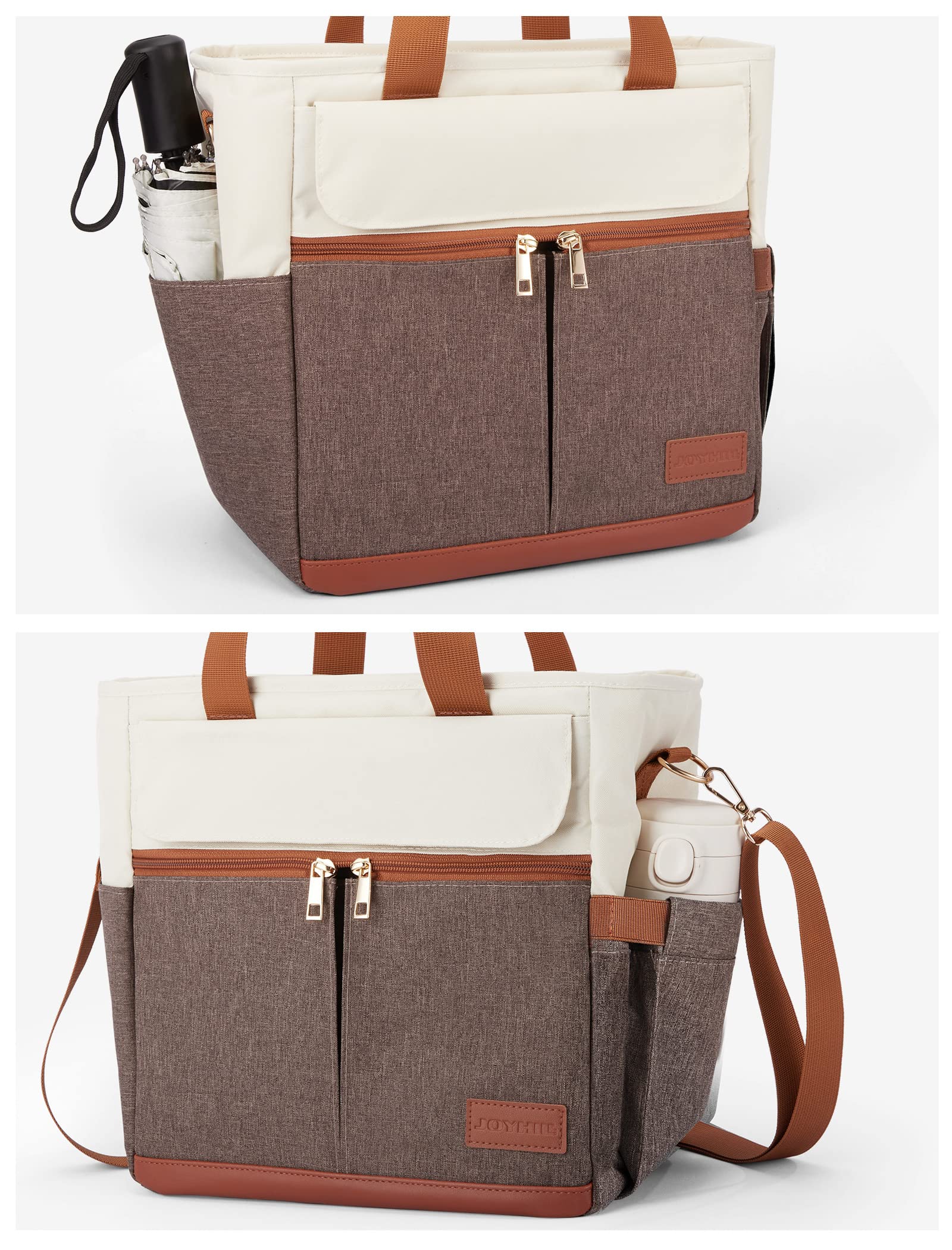 JOYHILL adjustable shoulder strap detail showing comfort and customizable carry