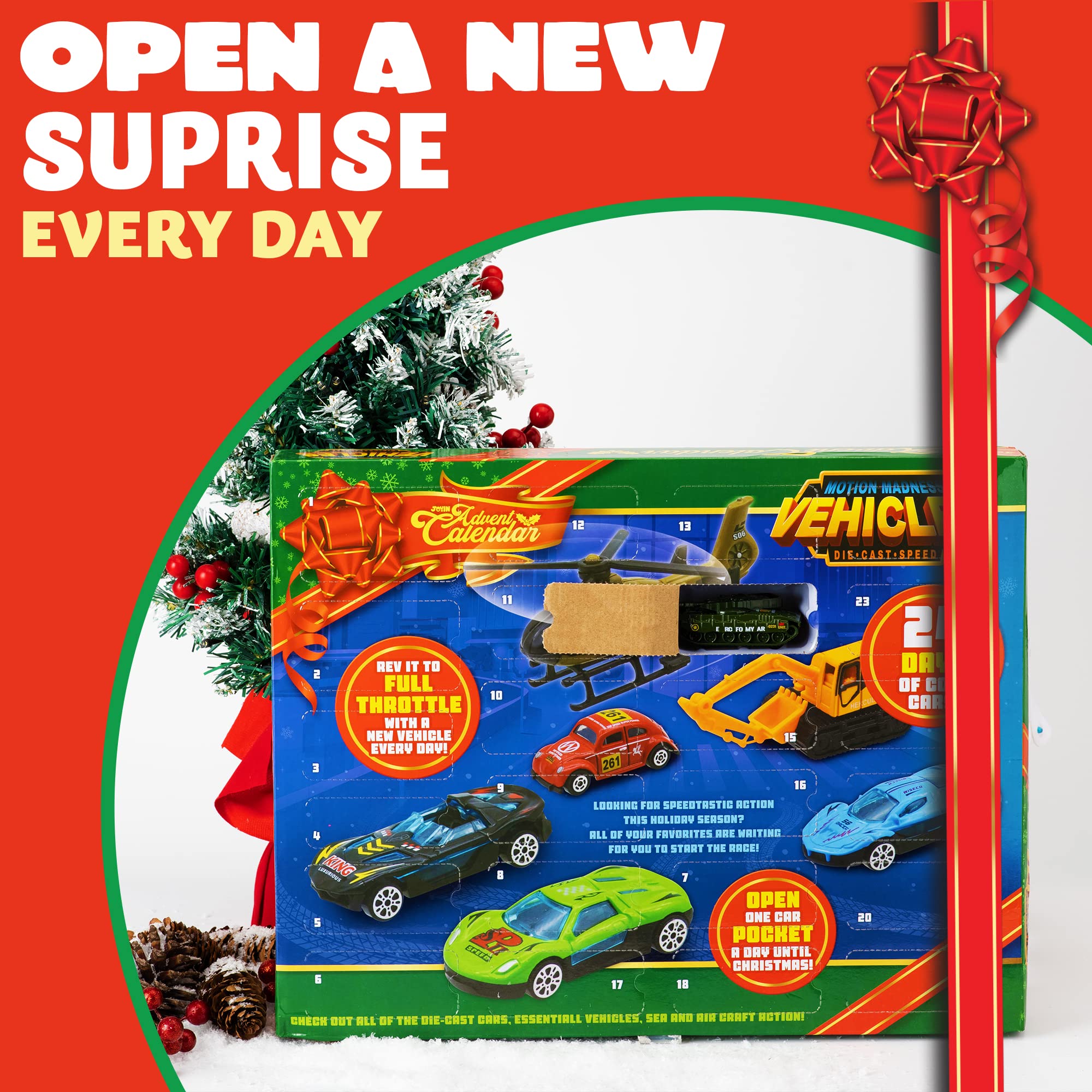 JOYIN cars lined on a race track, demonstrates play potential and racing fun