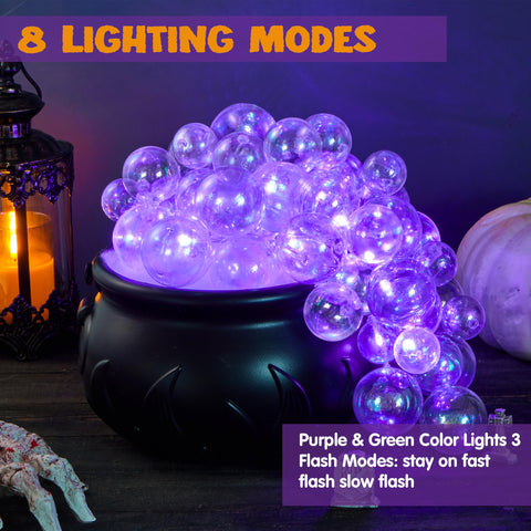 JOYIN transparent plastic balls and cotton stuffing displayed for bubbling texture