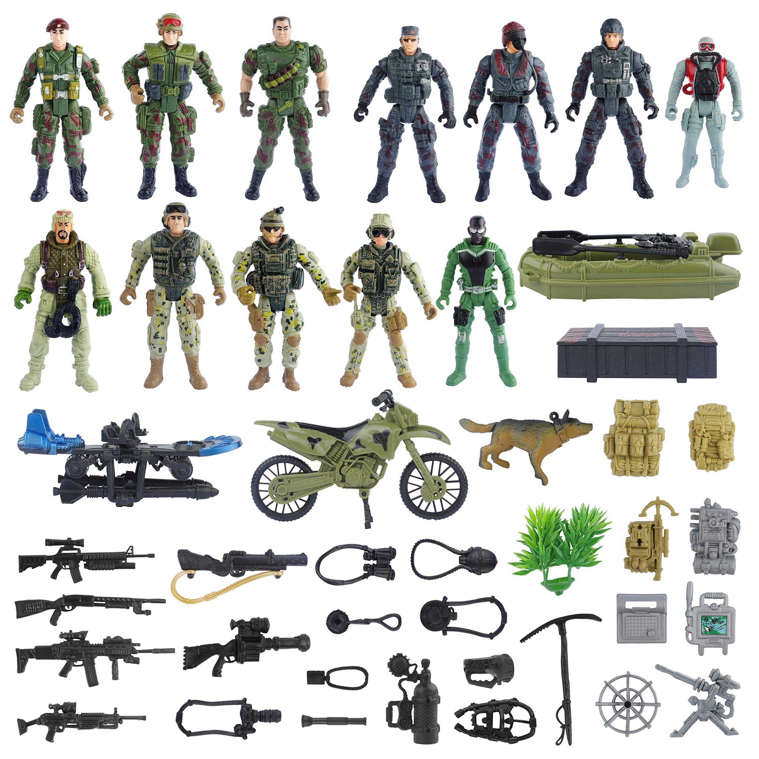 JOYIN close-up of soldier figure highlighting durable detail and play value