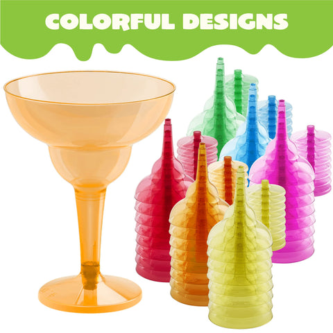 JOYIN margarita cup base detail demonstrating easy snap-on assembly and stability
