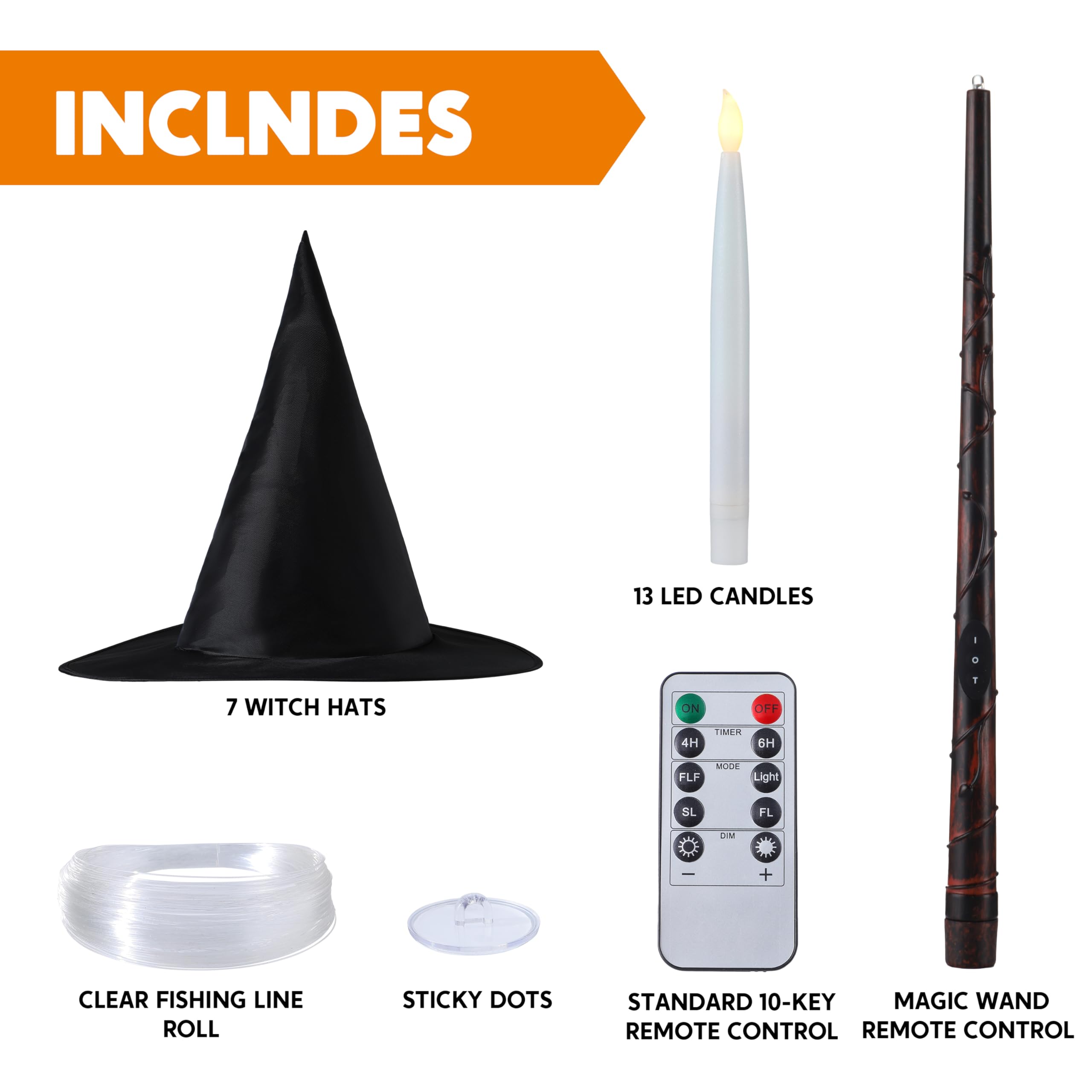 JOYIN wand remote held in hand enabling dramatic control and convenience
