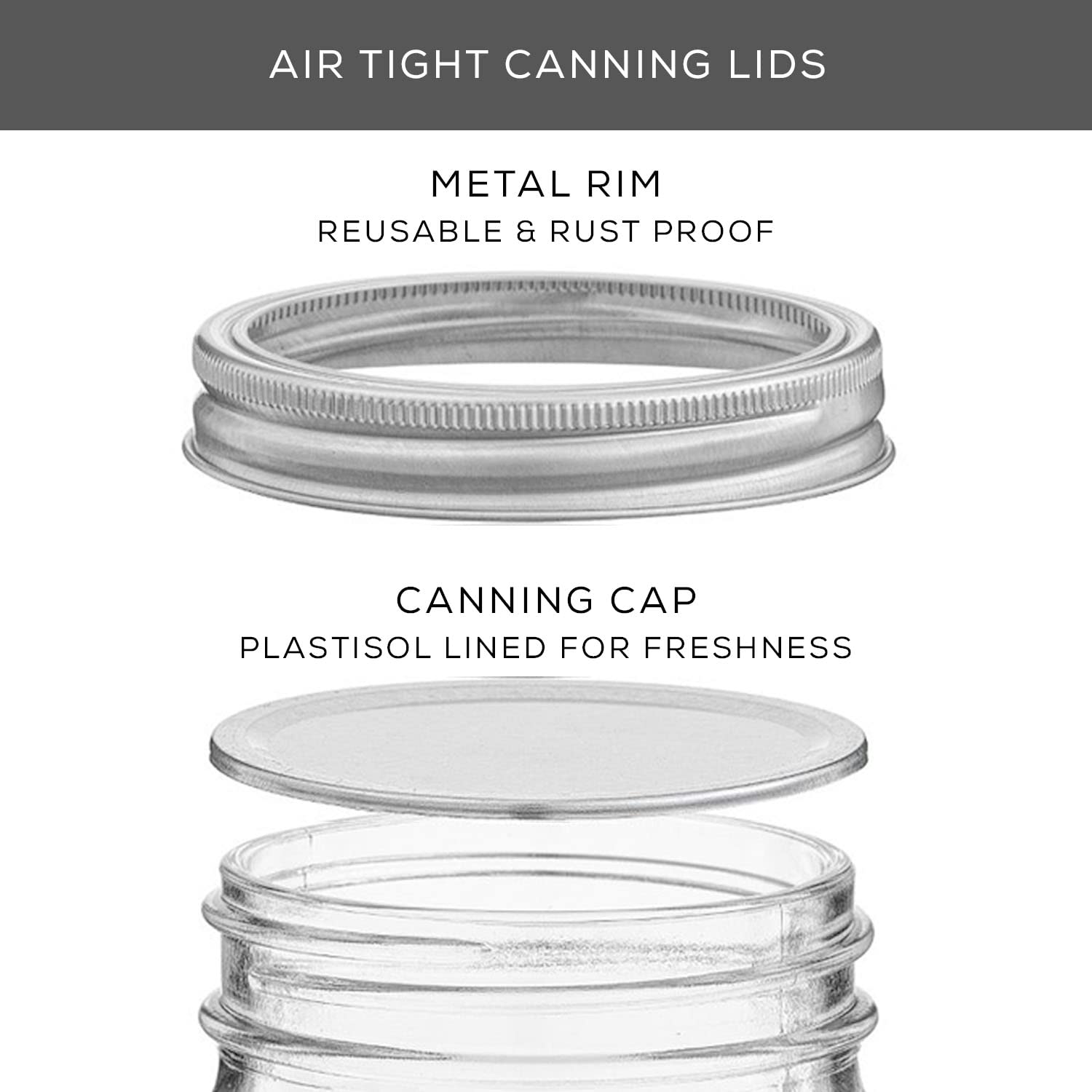 JoyJolt adhesive chalk label on jar for easy content identification