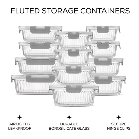 JoyJolt stacked containers in pantry demonstrating space-saving organization benefit