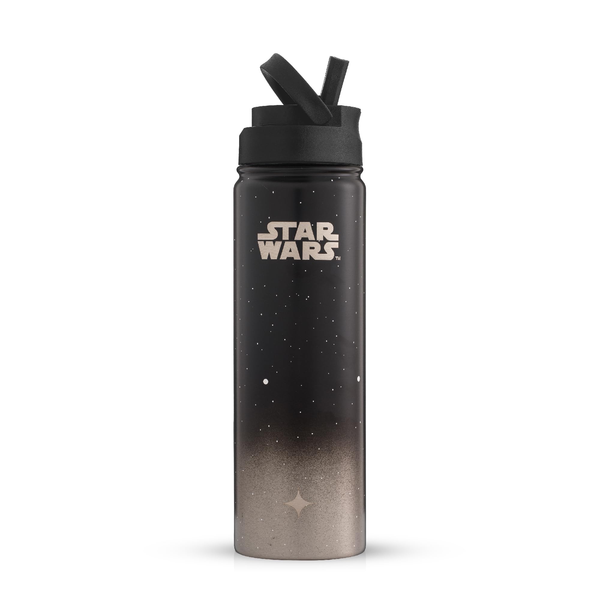 JoyJolt Death Star wide mouth with ice cubes visible benefit: adds ice easily
