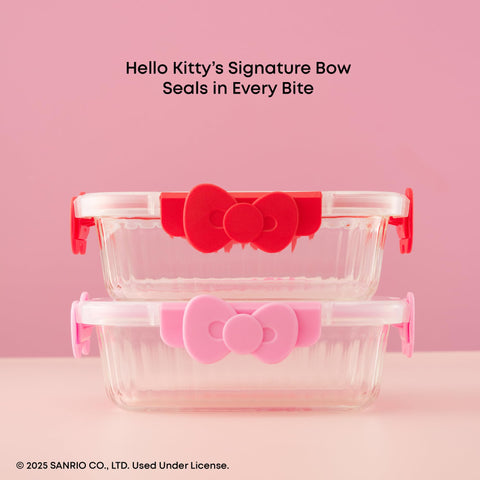 JoyJolt Hello Kitty held in hand for size comparison and portion control clarity