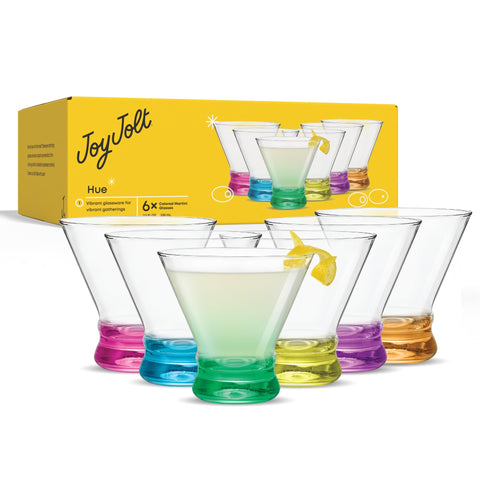 JoyJolt gift-ready box with Hue glasses neatly packaged for gifting