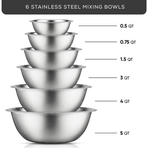 JoyJolt close-up of large bowl inner surface highlighting smooth finish and easy mixing