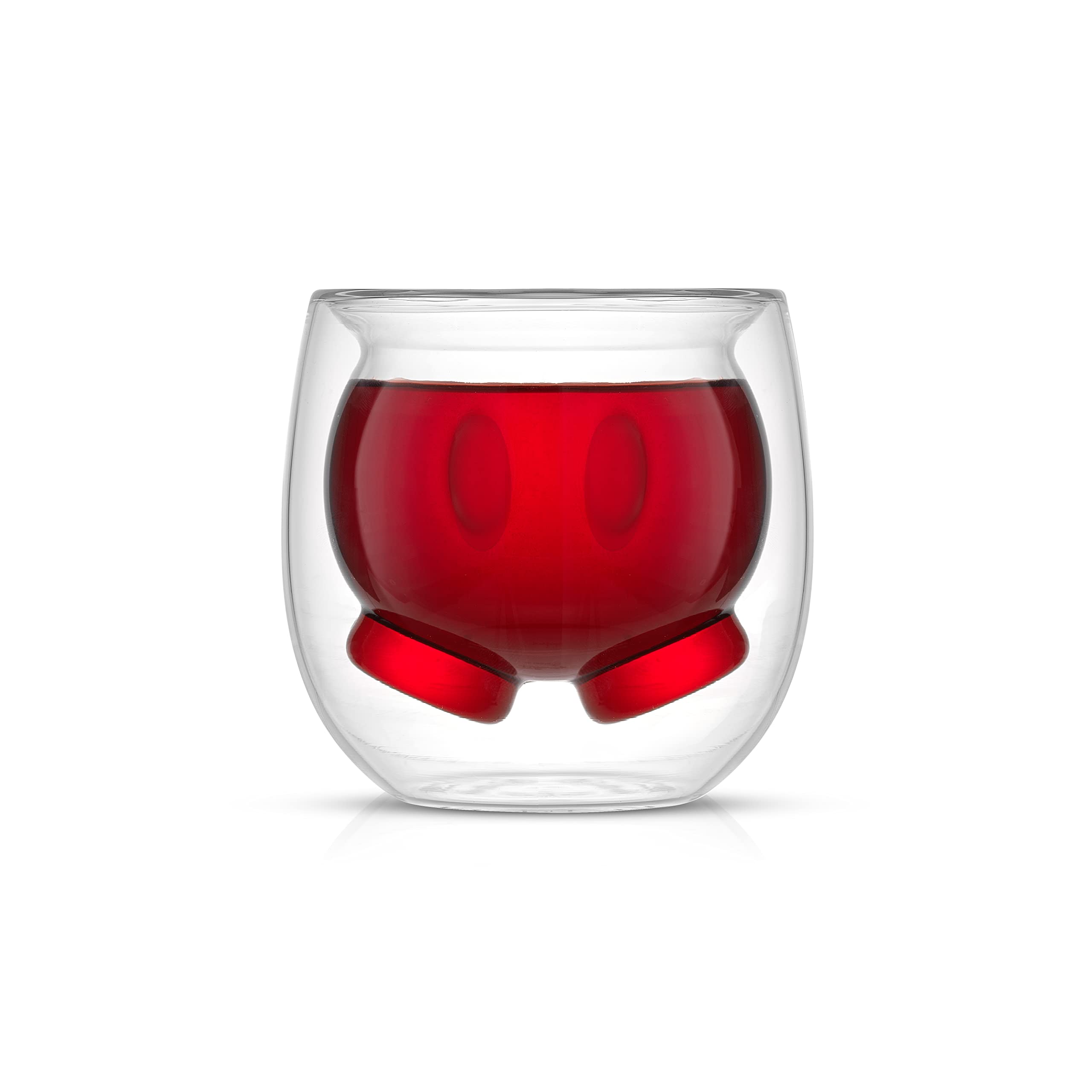 JoyJolt glasses on breakfast table illustrating everyday use and collectible style