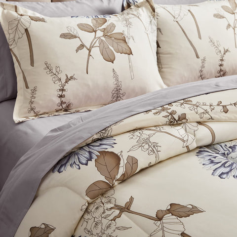 Joyreap comforter edge stitching and quilting close-up highlighting durable construction and loft