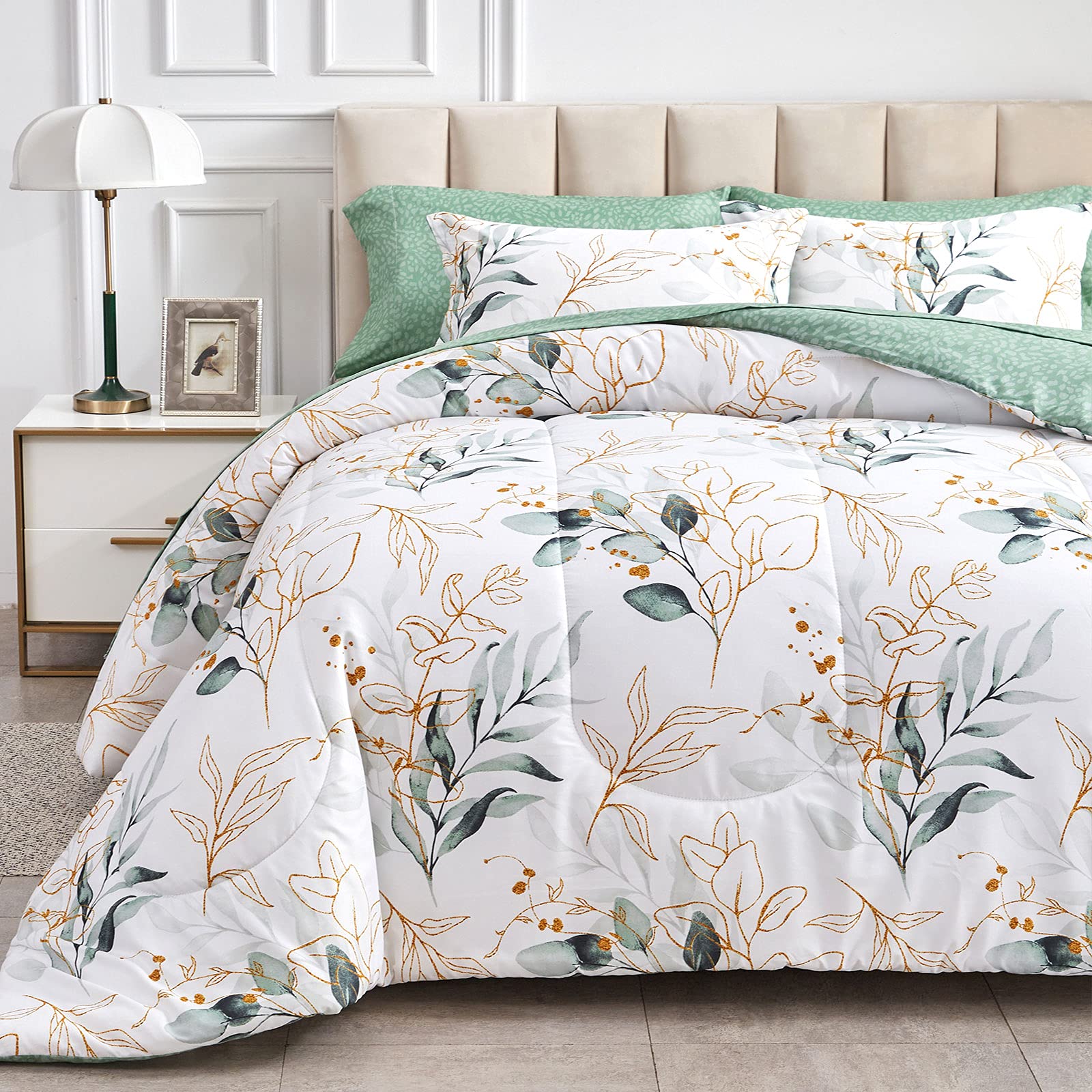 Joyreap reversible side in forest-green for a cozy alternative