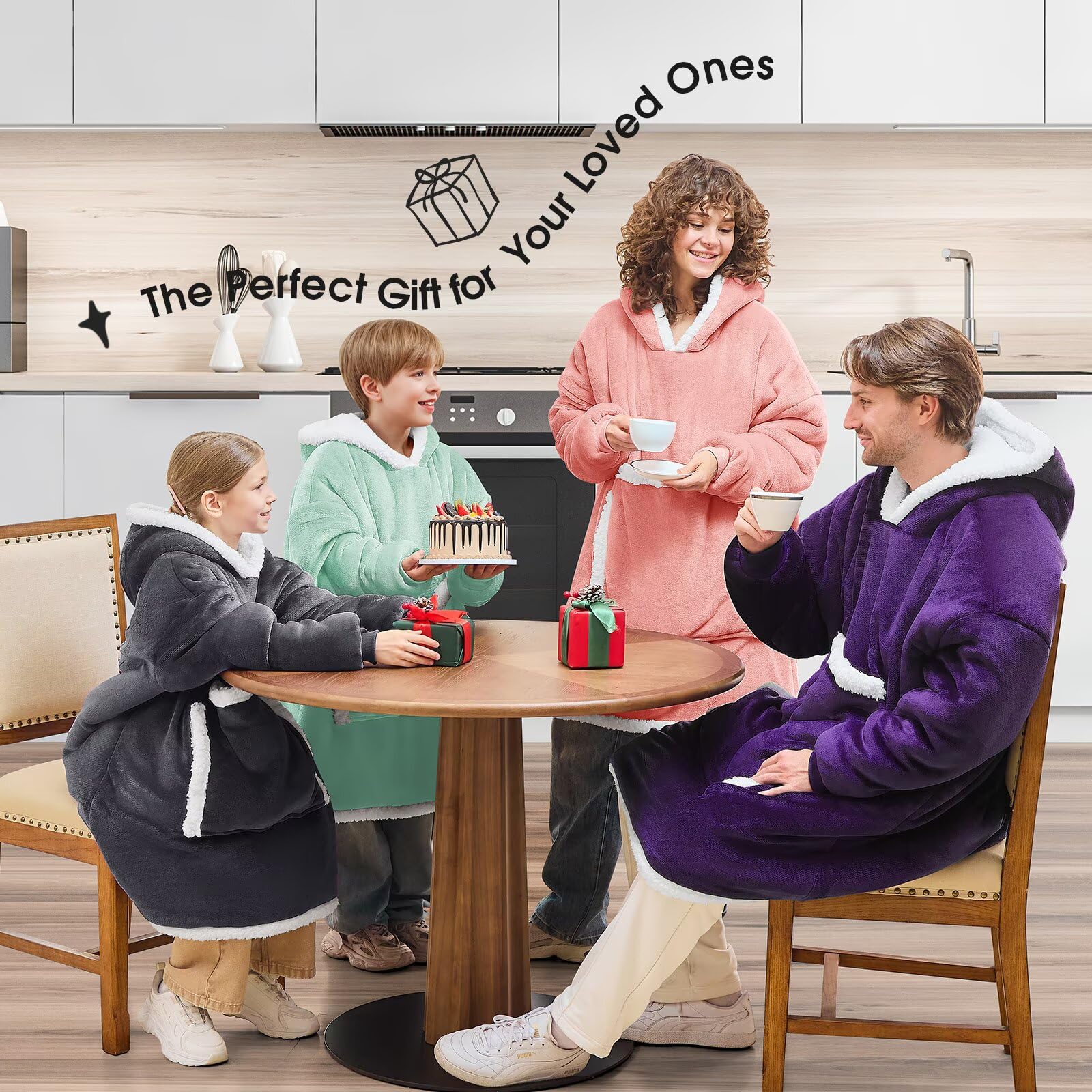 JOYWOO giant pocket with cat inside demonstrating pet-friendly warmth