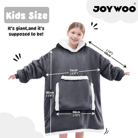 JOYWOO size comparison with child to display small size scale and fit