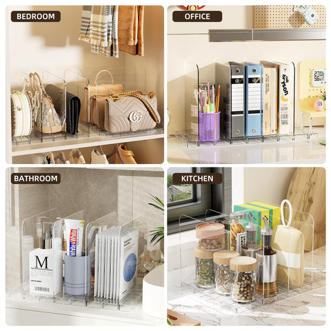 JOYZAN in closet with upright handbags for easy selection and shape preservation benefit