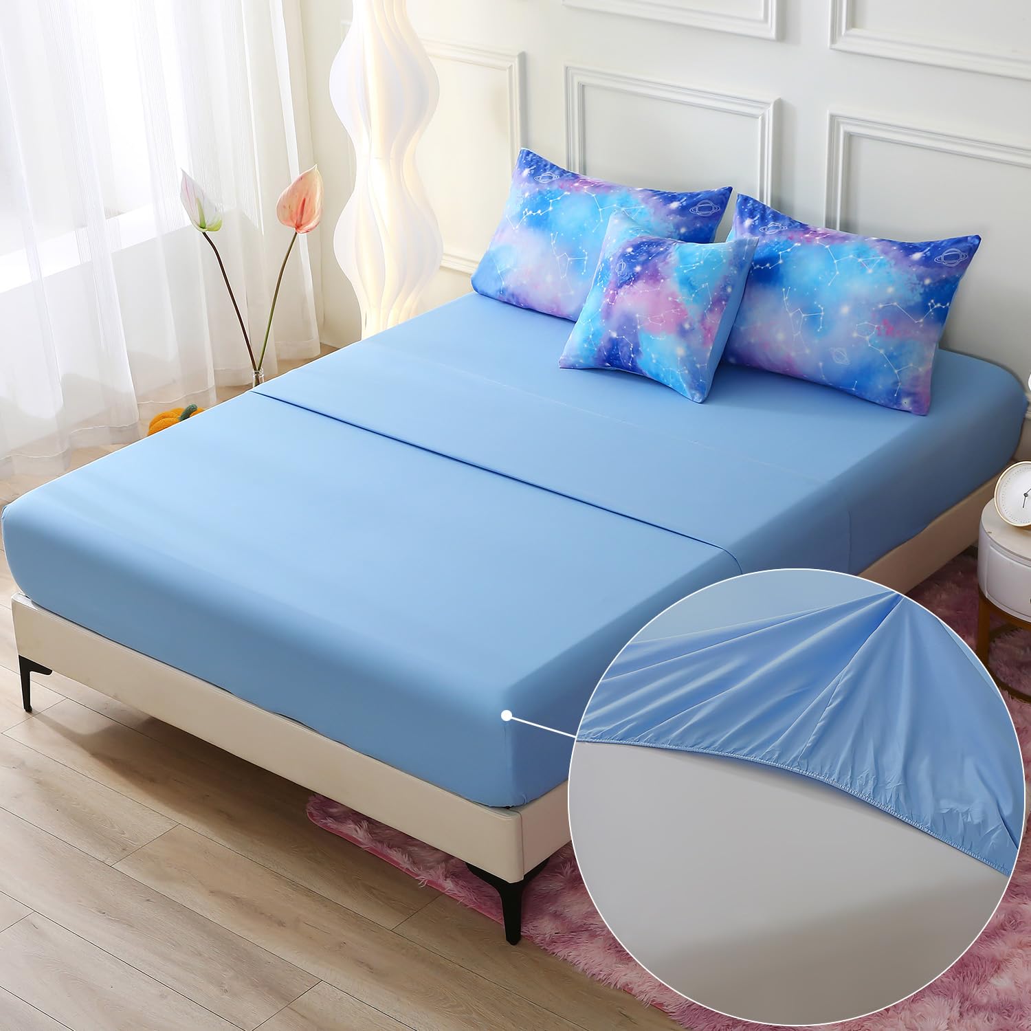 JQinHome decorative pillow and cushion arranged for added room comfort