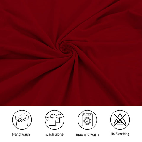 JQinHome red cover on chair next to ruler for size and fit comparison