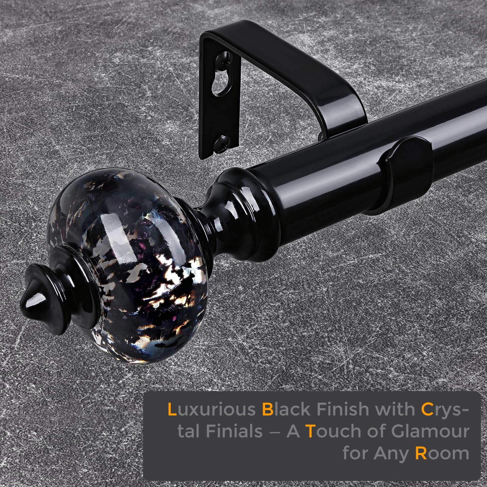 JRZOO telescoping rod extended to show adjustable mechanism and fit accuracy