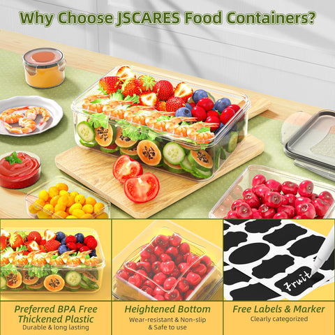 JSCARES size comparison of rectangle and round containers for portion planning