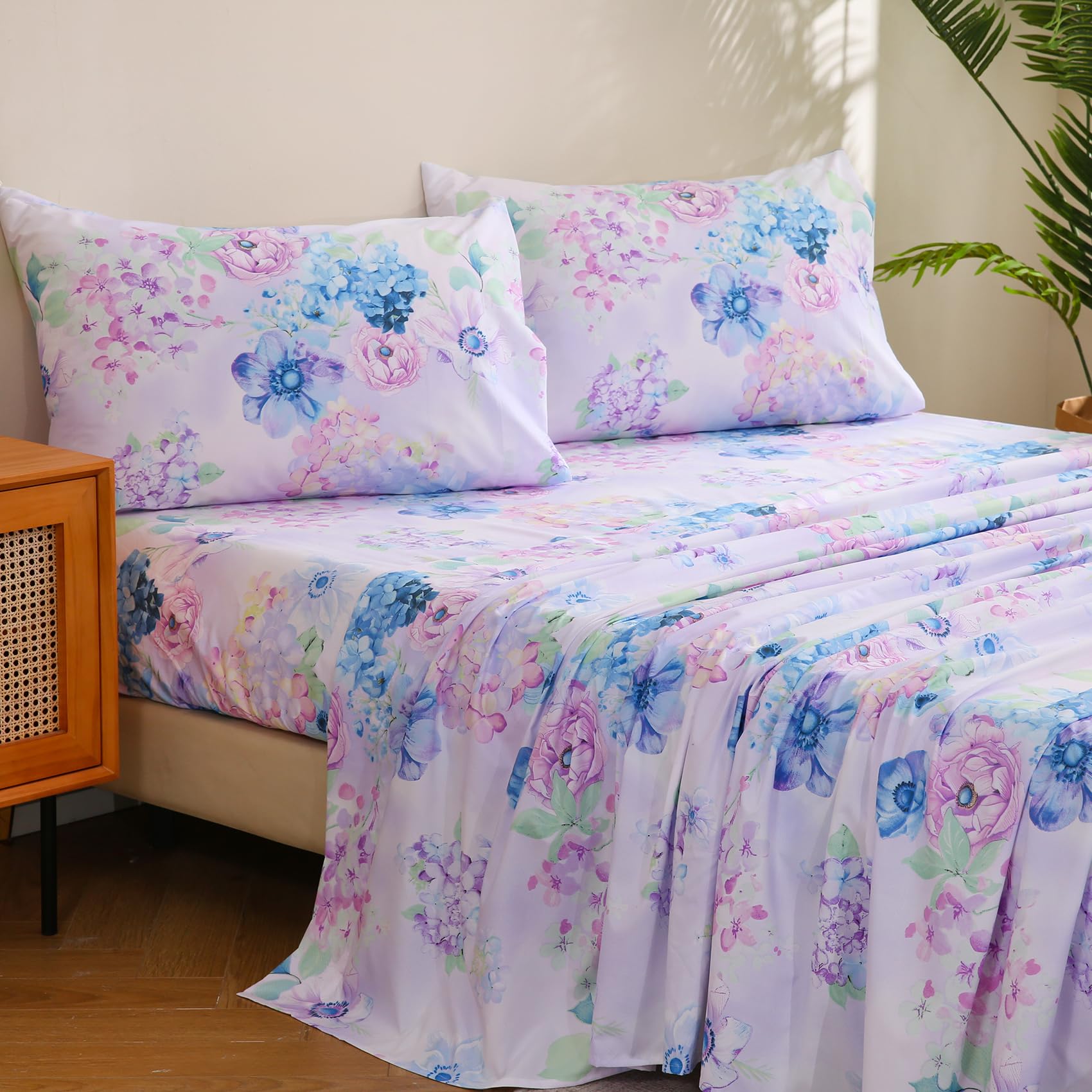 JSD sheet set on mattress showing fit and compatibility with toppers