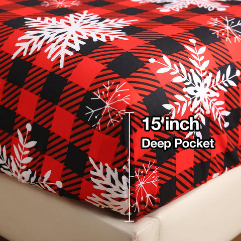 JSD fitted sheet elastic edge detail showing secure grip and stay-put benefit