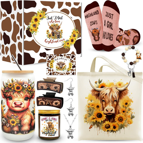JTAMOHI gift box showing Highland cow design and ready-to-gift presentation benefits