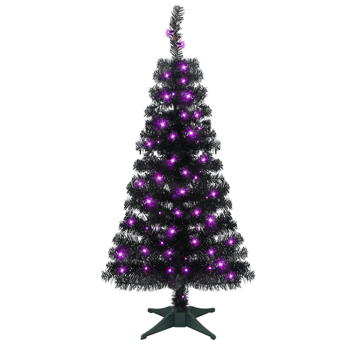 Juegoal front view of black 4FT tree showing full silhouette and dramatic appeal